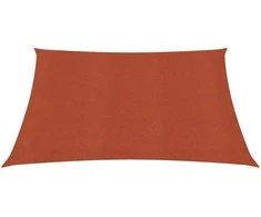 Burė nuo saulės, terakota spalvos, 2,5x2,5m, HDPE, 160g/m²