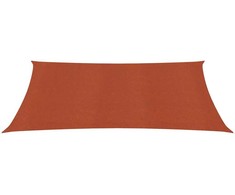 Burė nuo saulės, terakota spalvos, 3,5x4,5m, HDPE, 160g/m²
