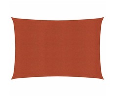Burė nuo saulės, terakota spalvos, 3,5x4,5m, HDPE, 160g/m²
