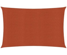Burė nuo saulės, terakota spalvos, 3,5x5m, HDPE, 160g/m²