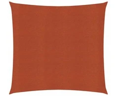 Burė nuo saulės, terakota spalvos, 4,5x4,5m, HDPE, 160g/m²0m