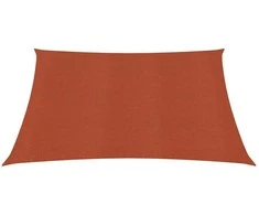 Burė nuo saulės, terakota spalvos, 4,5x4,5m, HDPE, 160g/m²0m