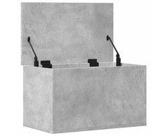 Daiktadėžė, betono pilkos spalvos, 60x35x35cm, apdirbta mediena