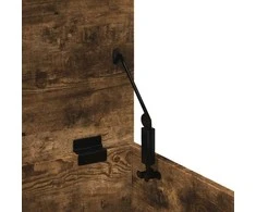 Daiktadėžė, dūminio ąžuolo, 90x35x35cm, apdirbta mediena