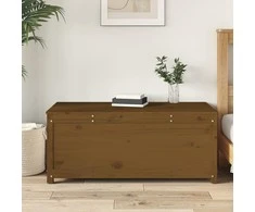 Daiktadėžė, medaus ruda, 110x50x45,5cm, pušies medienos masyvas