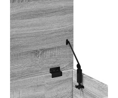 Daiktadėžė, pilka ąžuolo, 100x42x46cm, apdirbta mediena
