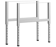 Darbastalio rėmai, 2vnt., pilki, 85x(69-95,5)cm, metalas