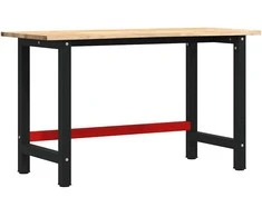 Darbastalis, 140x60x81,5cm, ąžuolo masyvas