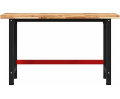 Darbastalis, 140x60x83cm, akacijos masyvas, stačiakampis