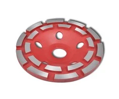 Deimantinis Išgaubtas Šlifavimo Diskas, Dvieilis, 180 mm