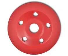 Deimantinis Išgaubtas Šlifavimo Diskas, Dvieilis, 125 mm