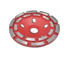 Deimantinis Išgaubtas Šlifavimo Diskas, Dvieilis, 125 mm