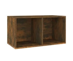 Dėžė vinilinėms plokštelėms, ąžuolo, 71x34x36cm, mediena