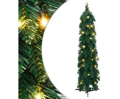 Dirbtinė apšviesta Kalėdų eglutė su 45 LED lemputėmis, 90cm