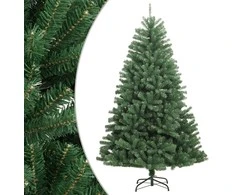 Dirbtinė eglutė su šarnyrinėmis šakomis/stovu, žalia, 120cm