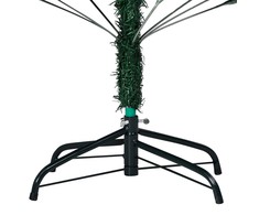 Dirbtinė Kalėdų eglutė su žaisliukais, žalia, 120cm, PVC