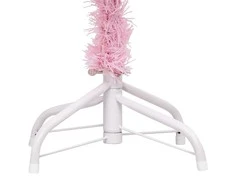 Dirbtinė Kalėdų eglutė su žaisliukais, rožinė, 180cm, PVC