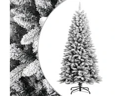 Dirbtinė Kalėdų eglutė su sniegu, 120cm, PVC ir PE