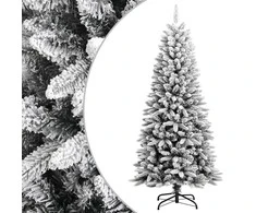Dirbtinė Kalėdų eglutė su sniegu, 150cm, PVC ir PE
