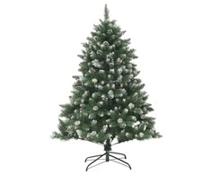 Dirbtinė Kalėdų eglutė su stovu, 150cm, PVC