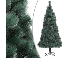 Dirbtinė Kalėdų eglutė su stovu, žalios spalvos, 120cm, PET