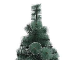 Dirbtinė Kalėdų eglutė su stovu, žalios spalvos, 150cm, PET