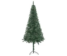 Dirbtinė kampinė Kalėdų eglutė, žalia, 120cm, PVC