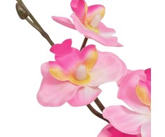 Dirbtinė orchidėja su vazonu, 30 cm, rožinė
