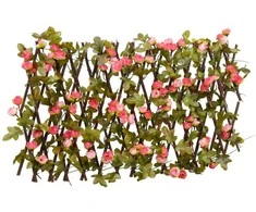 Dirbtinės gebenės treliažai, 5vnt., rožiniai, 180x30cm