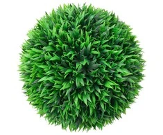 Dirbtiniai buksmedžio krūmai, 2vnt., 47cm, rutulio formos