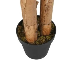 Dirbtinis bananmedis, žalios spalvos, 180cm, 19 lapai