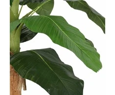 Dirbtinis bananmedis, žalios spalvos, 200cm, 22 lapai