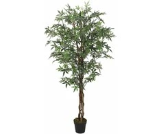 Dirbtinis klevas, žalios spalvos, 80 cm, 224 lapai