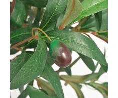Dirbtinis lauramedis su vazonu, 120 cm, žalias