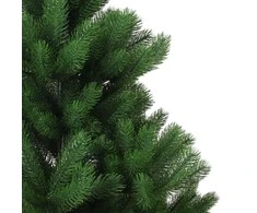Dirbtinis normandiškas kėnis su LED/žaisliukais, žalias, 180cm