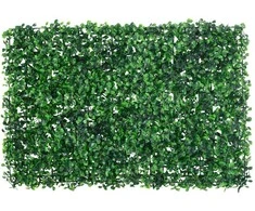 Dirbtinių krūmų lapų tvoros, 24vnt., žalios, 40x60cm