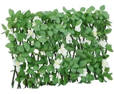 Dirbtinių vynuogių lapų treliažai, 5vnt., žali, 180x30cm