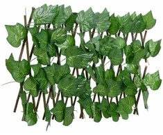 Dirbtinių vynuogių lapų treliažai, 5vnt., žali, 180x30cm