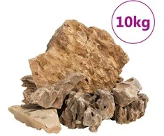 Drakono akmenys, rudos spalvos, 10kg, 5–30cm