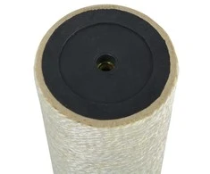 Draskyklė katėms, stovas, 8x55 cm, 8 mm, smėlio spalvos