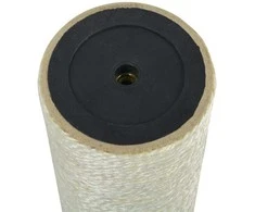 Draskyklė katėms, stovas, 8x60 cm, 8 mm, smėlio spalvos