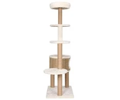 Draskyklė katėms su pagalvėle ir stovu, 148cm, jūros žolė