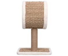 Draskyklė katėms su tuneliu viršuje ir žaislu, 56cm, jūros žolė