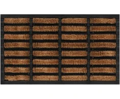 Durų kilimėlis, 45x75cm, guma ir kokoso pluoštas, stačiakampis