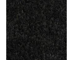 Durų kilimėlis, juodas, 100x300cm, kokoso pluoštas