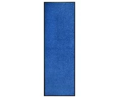 Durų kilimėlis, mėlynos spalvos, 60x180cm, plaunamas
