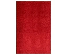 Durų kilimėlis, raudonos spalvos, 120x180cm, plaunamas