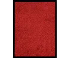 Durų kilimėlis, raudonos spalvos, 60x80cm