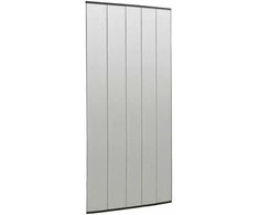 Durų tinklelis nuo vabzdžių, juodas, 100x220cm, poliesteris