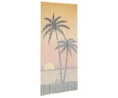 Durų užuolaida nuo vabzdžių, 90x200cm, bambukas